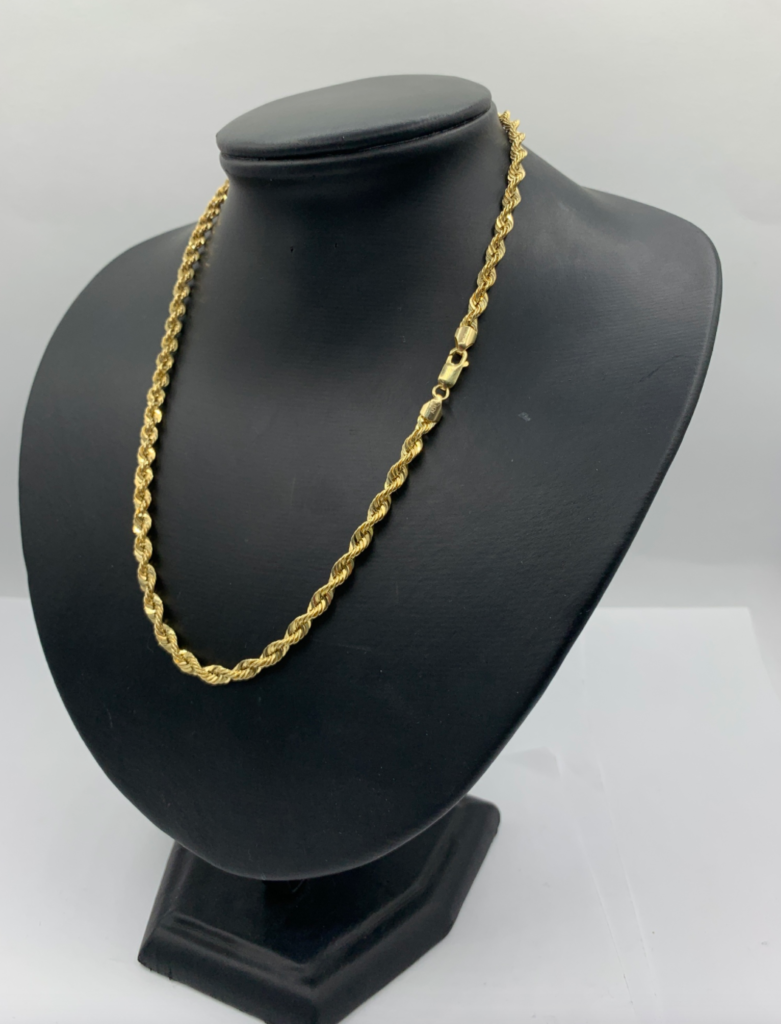 18 Inch 10K Solid Quint Rope Chains Gold Star Jewellers Bonnie Doon